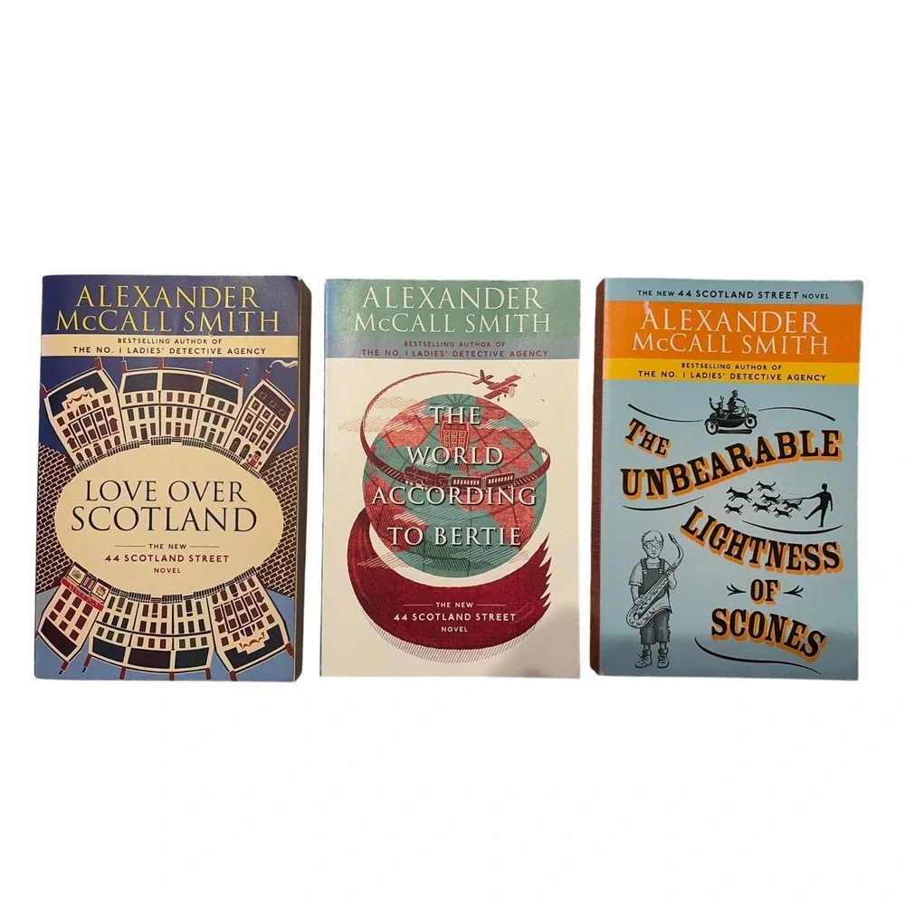 Alexander‎ McCall Smith 44 Scotland Street Series Books #3–5 Lot of 3 Paperbacks